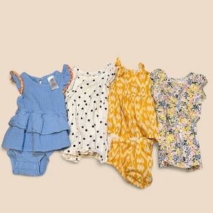 Old Navy Baby Romper Lot of 4